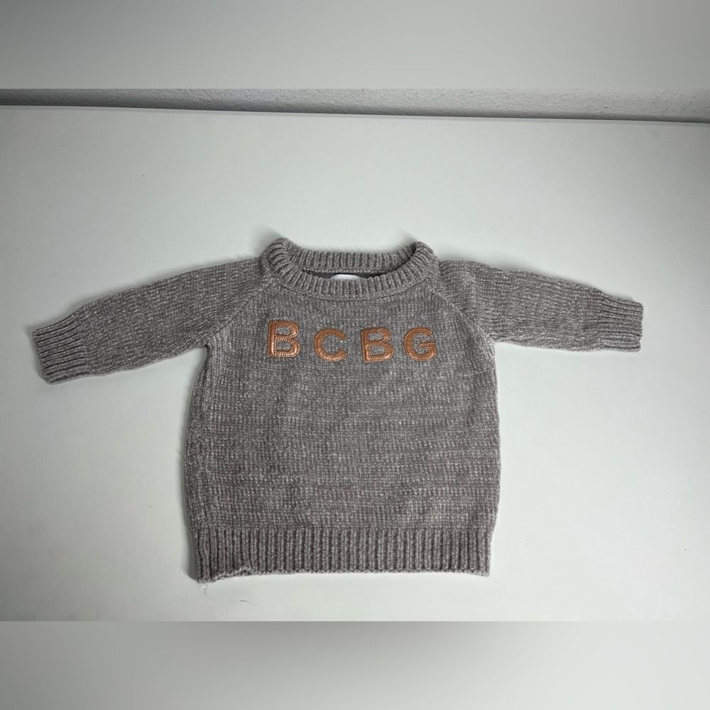 BCBG Girls Sweater Gray Size 6M